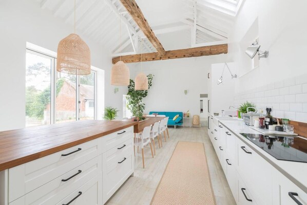 House | Private kitchen | Fridge, microwave, oven, stovetop