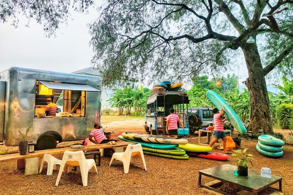 Façana frontal de l'allotjament