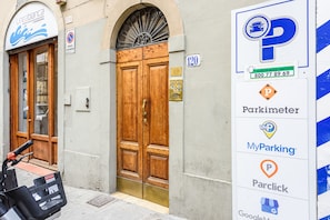 Fassade der Unterkunft