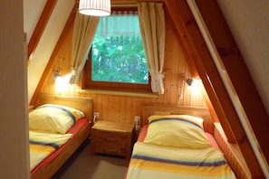 2 chambres, accès au Wi-Fi (inclus)