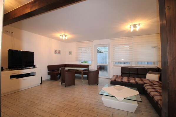 Televisie en een dvd-speler