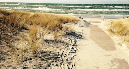 Vom Kiefernwald zum Strand