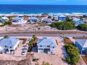Exterior - Deja Blue - Pet Friendly, Beach Access, Ocean View, Private Pool! (St. George Island)
