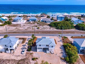 Exterior - Deja Blue - Pet Friendly, Beach Access, Ocean View, Private Pool! (St. George Island)