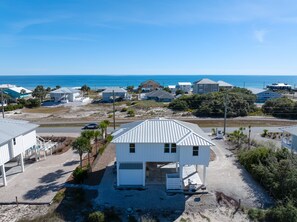 Exterior - Deja Blue - Pet Friendly, Beach Access, Ocean View, Private Pool! (St. George Island)