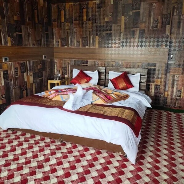 Luksus-småhus, utsikt mot innsjø | 1 soverom, allergitestet sengetøy og sengetøy