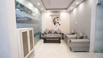 Sala de estar en el lobby