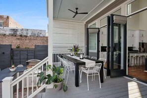 Outdoor dining - Luxury 5BR New Orleans Home | Pool, Hot Tub, Patio (New Orleans)