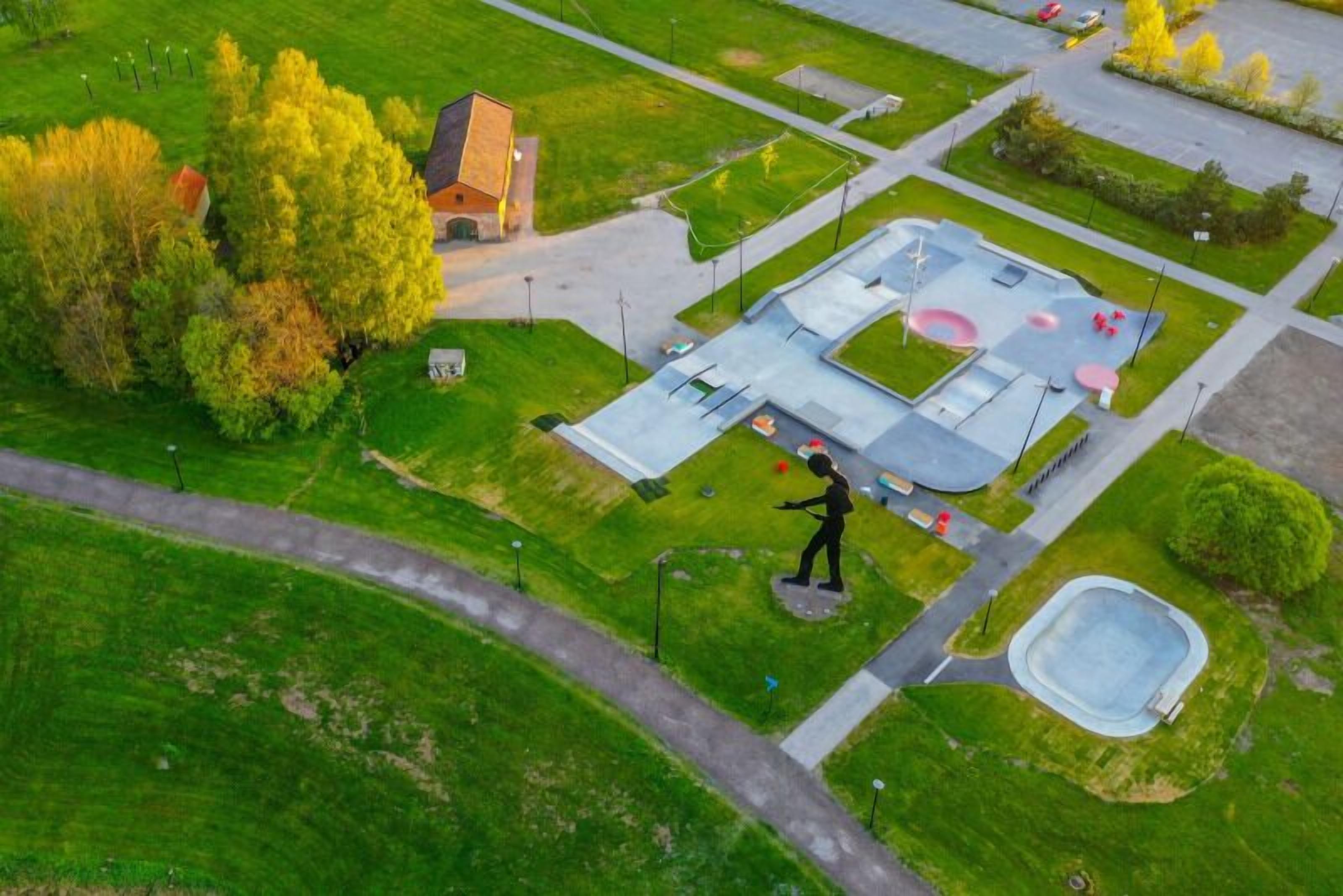 Lekområde för barn utomhus