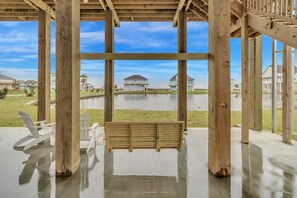 House, 4 Bedrooms | Property grounds - Born To Beach 4 Bedroom Home by RedAwning (Port Bolivar)