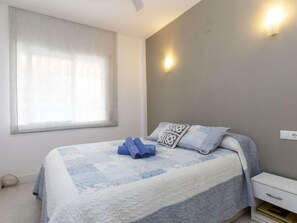 2 habitaciones, tabla de planchar con plancha y wifi 