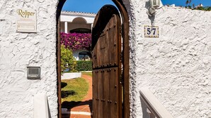 Exterior detail - Las Lilas in the heart of Capistrano ,privet  pool (Nerja)