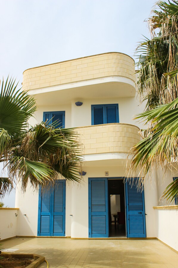 Facciata della struttura