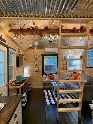 تلفزيون، مدفأة