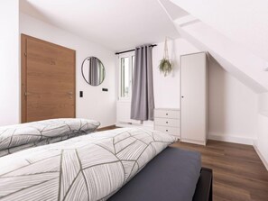 2 Schlafzimmer, Schreibtisch, WLAN