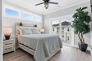 5 bedrooms, free WiFi, bed sheets - All The Ocean Views at this luxury 5 bed 5 bath beach home (Ocean Isle Beach)