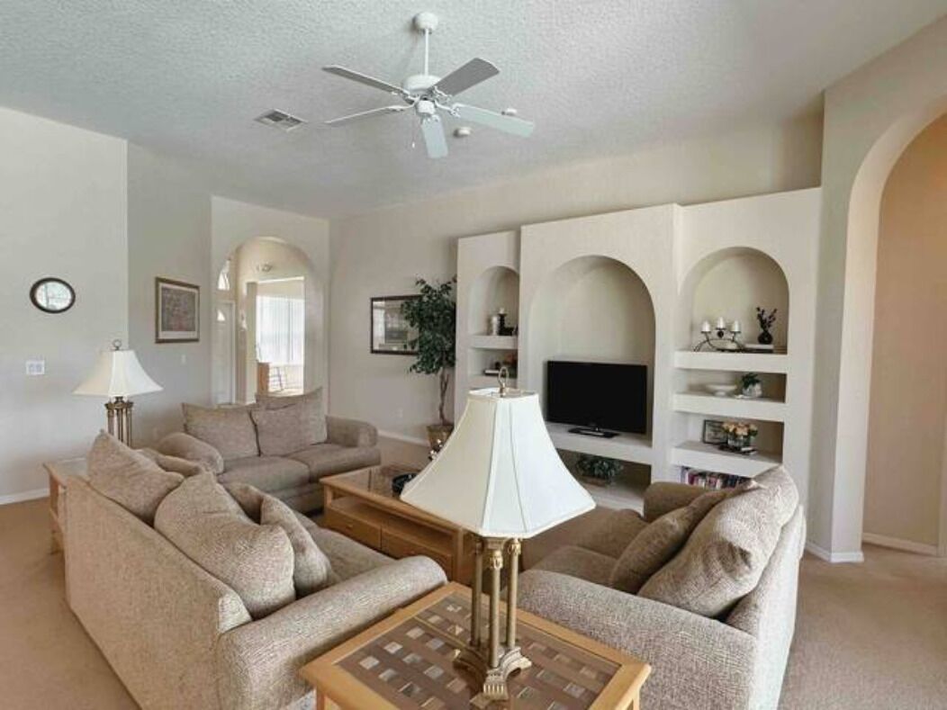 Stunning Pool 5BR&4BT w/Golf Course 15’to Disney W