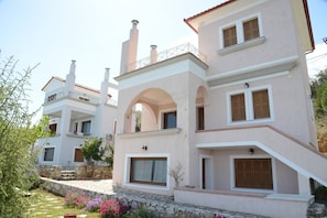 Overnatningsstedets facade