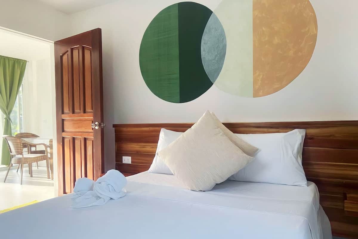 Family Apartment | 1 bedroom, desk, free WiFi, bed sheets