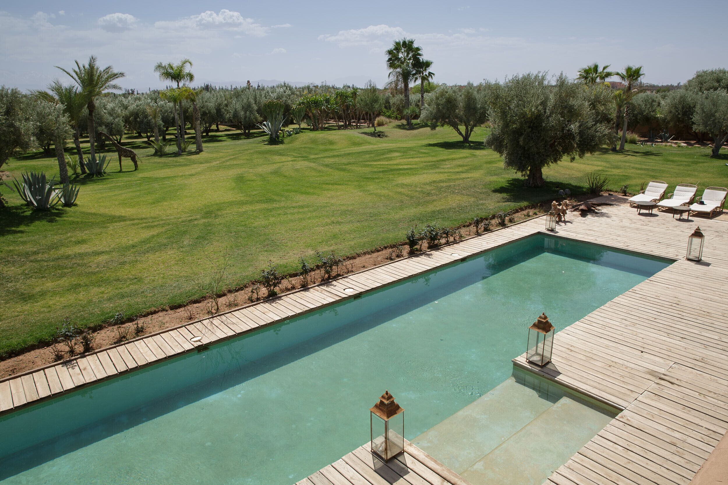 Beheizter Pool