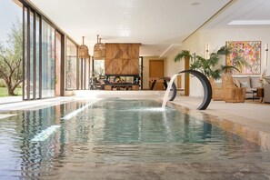 Opvarmet pool