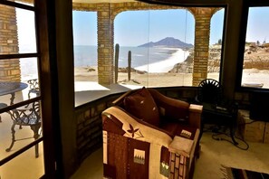 Interior - Eco-Friendly, Beachfront Villa Rental on the Sea of Cortez (San Felipe)