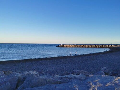 Large seafront apartment
