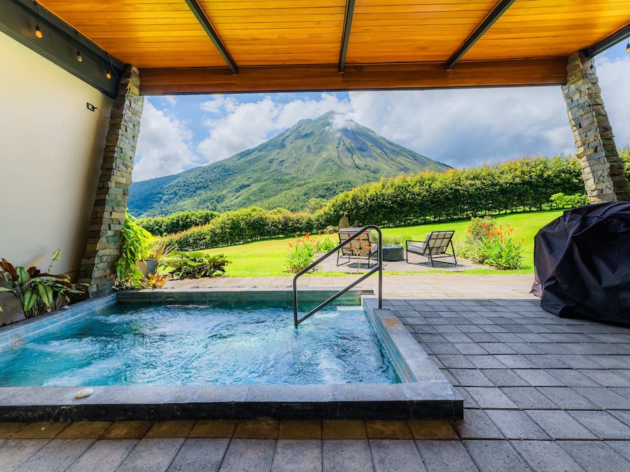 Deluxe villa | Privéspabad