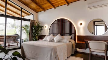 Villa pour lune de miel, 1 très grand lit et 1 canapé-lit | 2 chambres, literie hypoallergénique, coffre-fort, décor unique