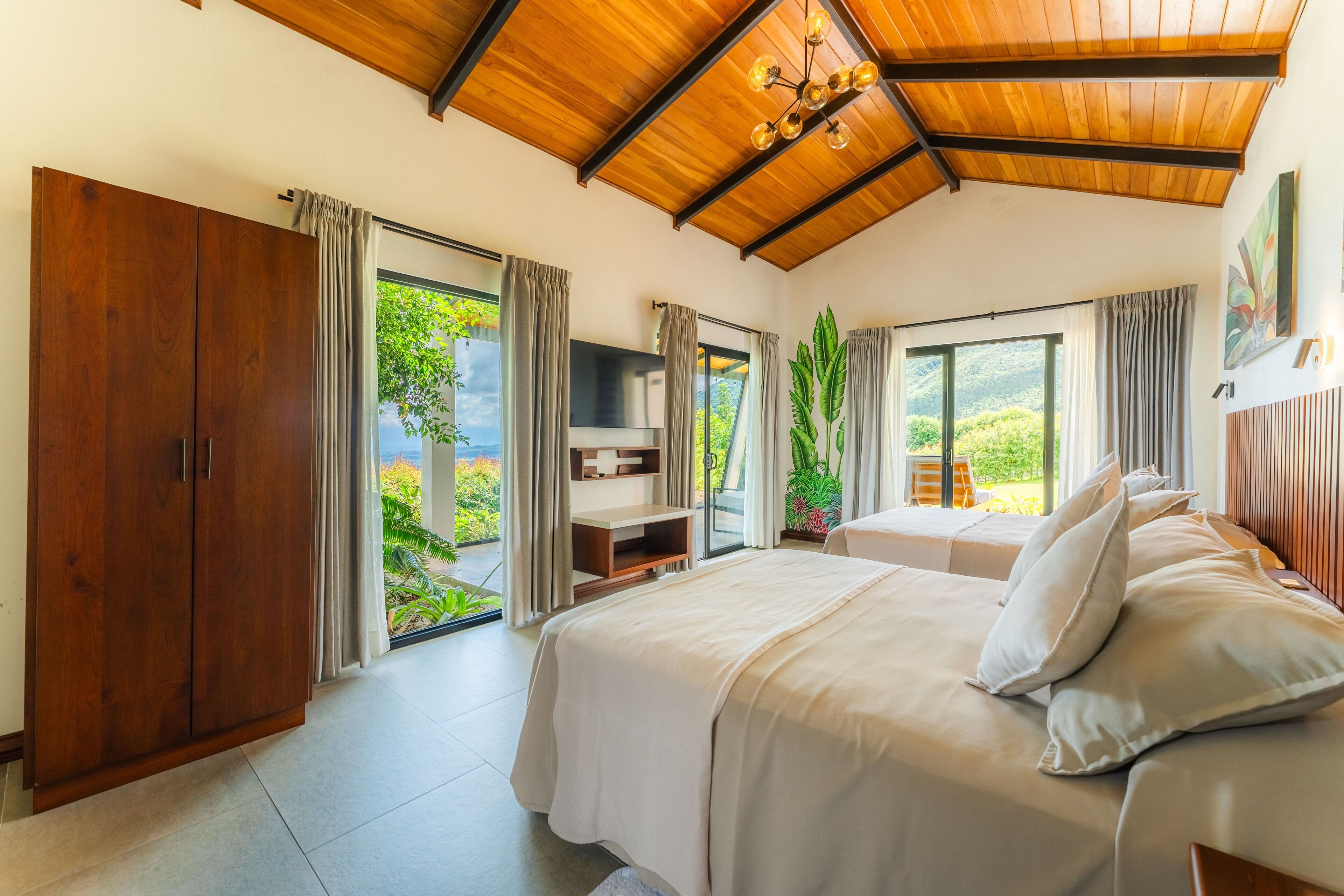 デラックス ヴィラ | 低刺激性寝具、セーフティボックス (室内)、客室ごとに異なる装飾、客室ごとに異なるインテリア