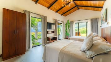 Villa – deluxe | Allergitestet sengetøy, safe på rommet og individuelt dekorert