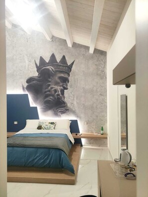 Superior-værelse - 1 queensize-seng - terrasse - byudsigt | Premium-sengetøj, Select Comfort-senge, minibar, gratis Wi-Fi