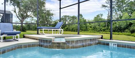 Außenpool, beheizter Pool