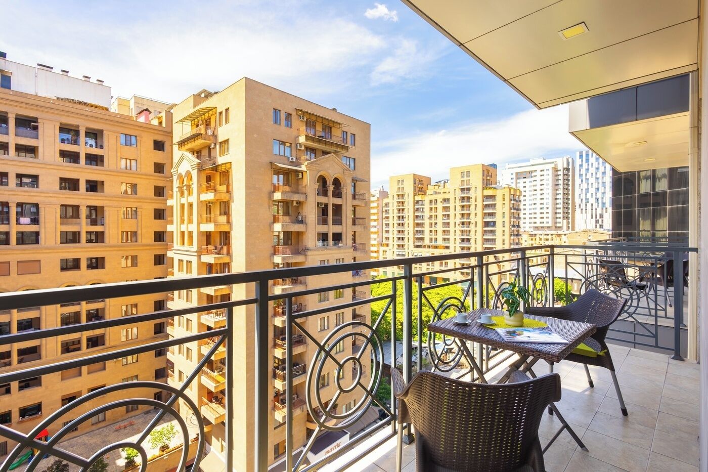 Superior Apartment, 1 Bedroom, Balcony, City View | Balcony