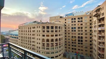 Leilighet – superior, 1 soverom, balkong, byutsikt | Utsikt fra rommet