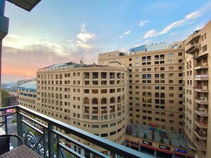 Departamento superior, 1 habitación, balcón, vista a la ciudad | Vista desde la habitación