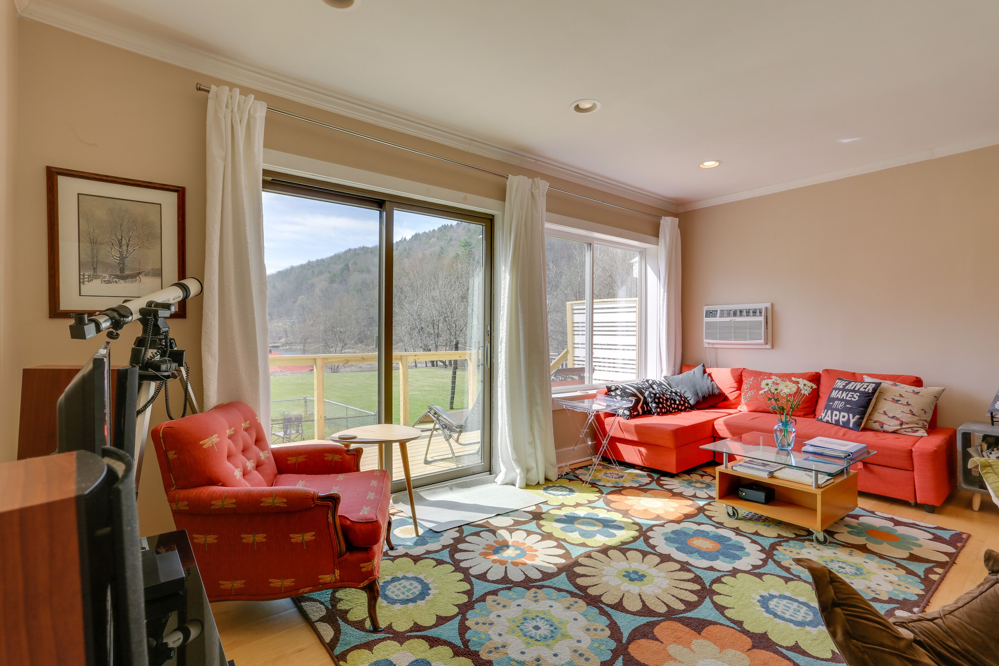 Scenic Home on the Delaware River, Pet-Friendly!