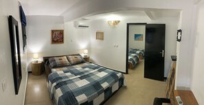 Family Quadruple Room, 1 Bedroom | Individually decorated, desk, soundproofing, free WiFi