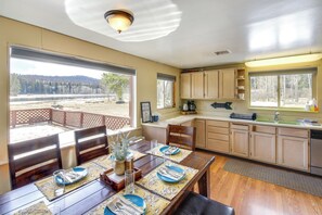 Dining - Hike, Bike & Boat: Cabin w/ Dock on Seeley Lake! (Seeley Lake)