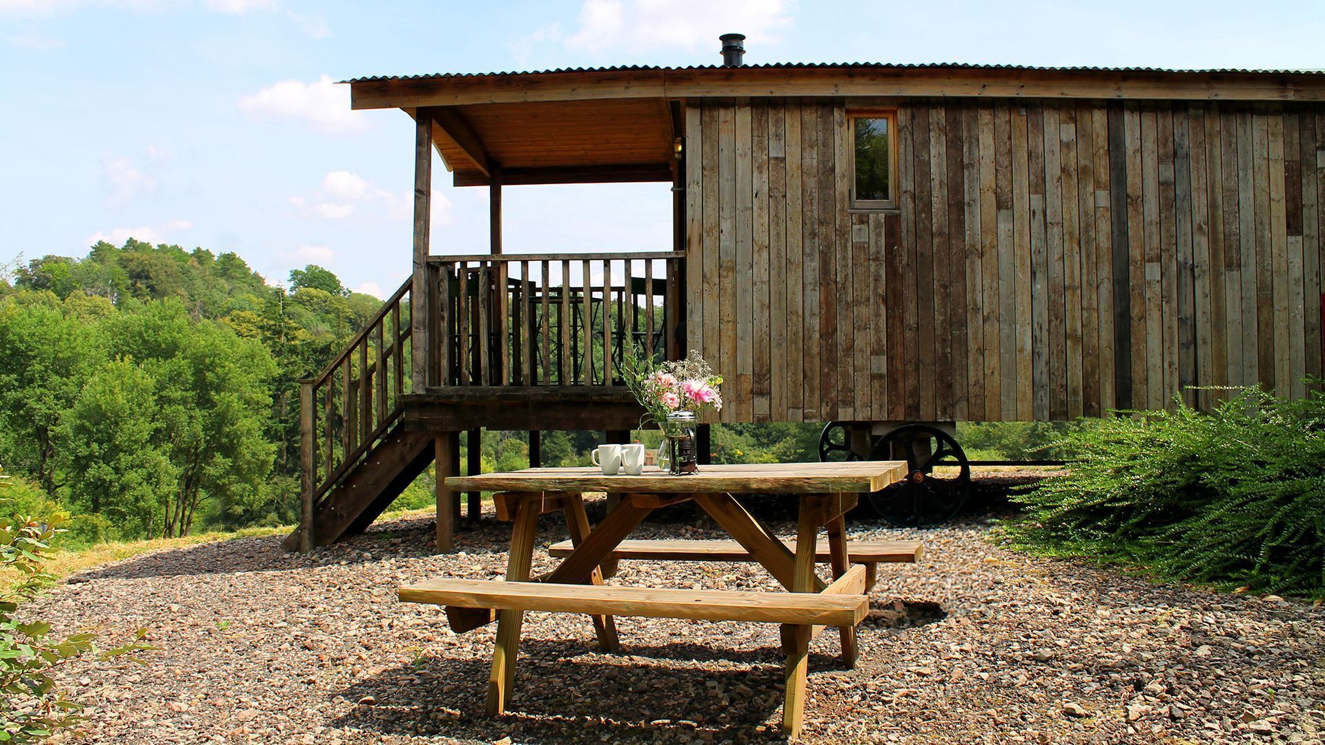 Restauration en plein air