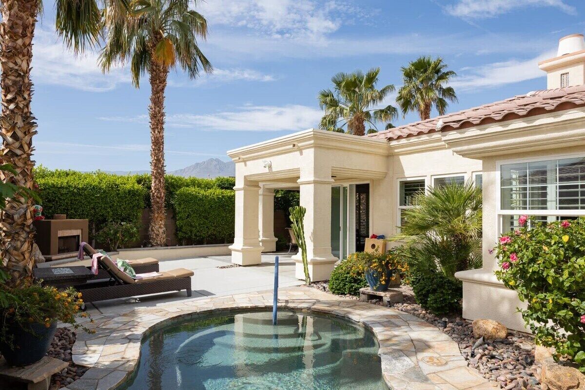 Una piscina climatizada