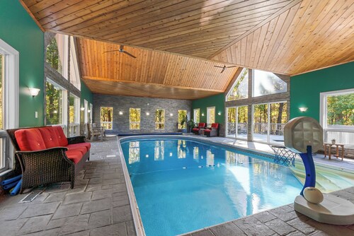 # Private Indoor Pool # Sleeps 27