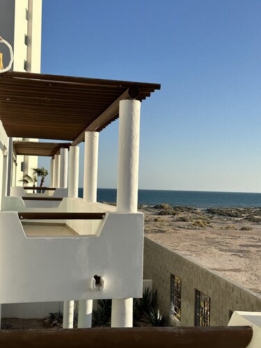 Luxury villa with private beach