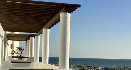 Luxury villa with private beach