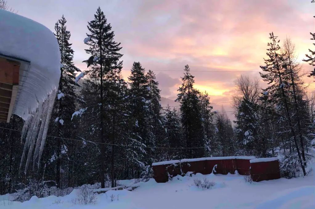 Overnatningsstedets område