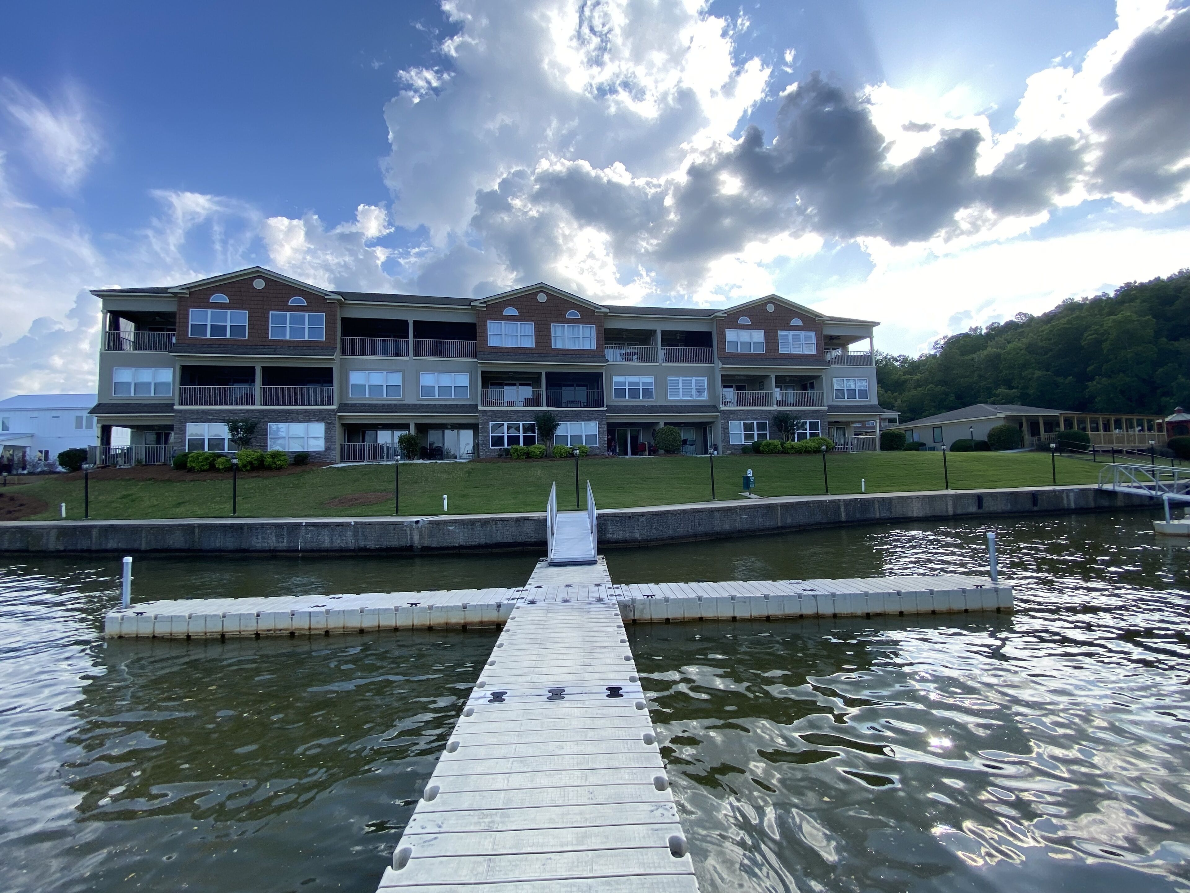Lake Retreat with Ground Level Access, Pool and Designated Boat Slip