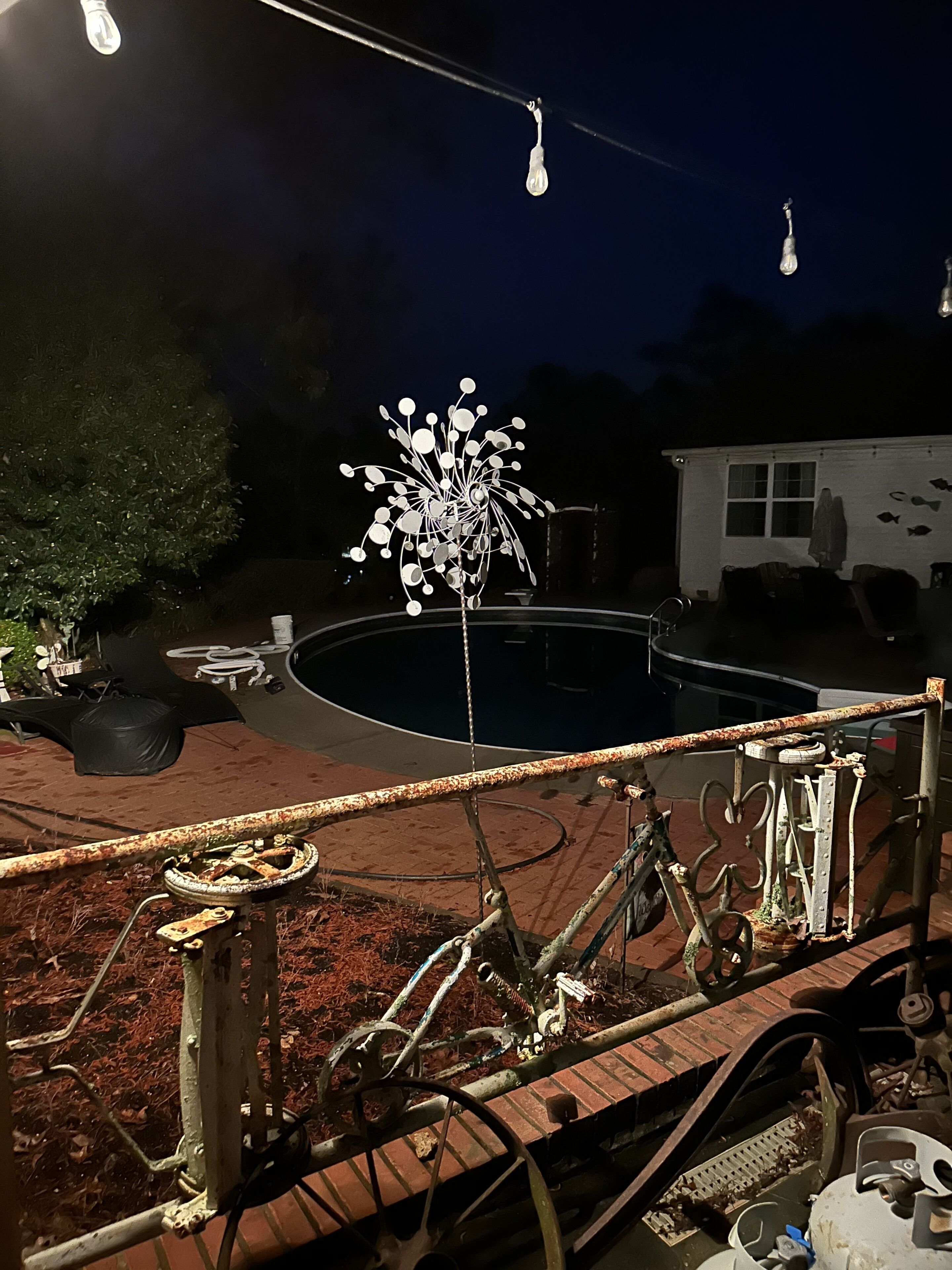 Horse country in a beautiful, cozy, pool house.  You will love your stay.