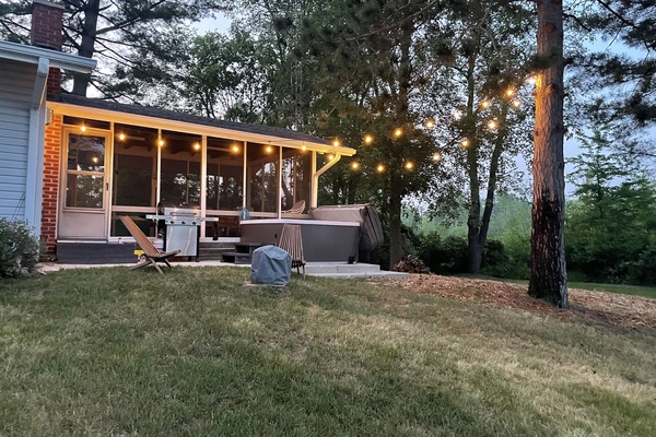 Àrea exterior de l'allotjament