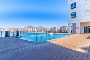 Pool - GEMELOS sea view apartment (Benidorm)