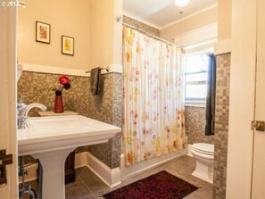 Towels, soap